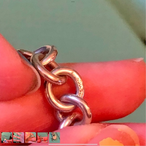 RARE Tiffany Heart Lock Choker - Picture 7 of 9